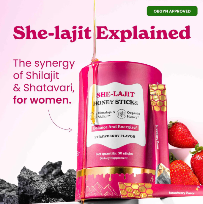 ZENOVARA™ SHE-LAJIT HONEY STICKS