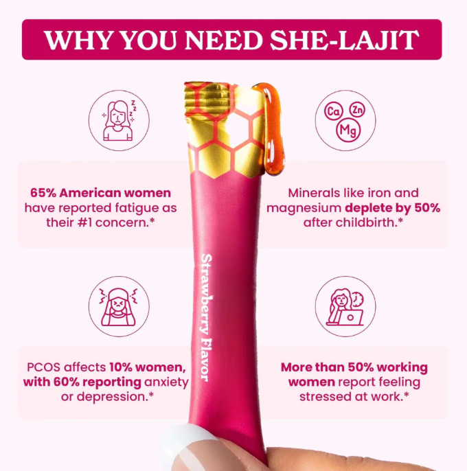 ZENOVARA™ SHE-LAJIT HONEY STICKS