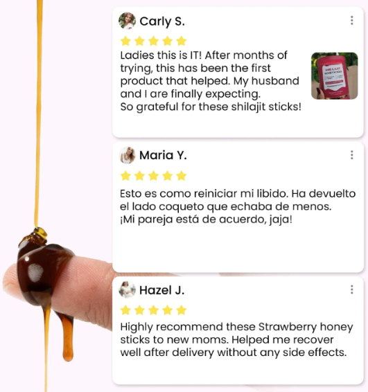 ZENOVARA™ SHE-LAJIT HONEY STICKS