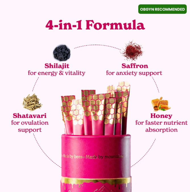 ZENOVARA™ SHE-LAJIT HONEY STICKS
