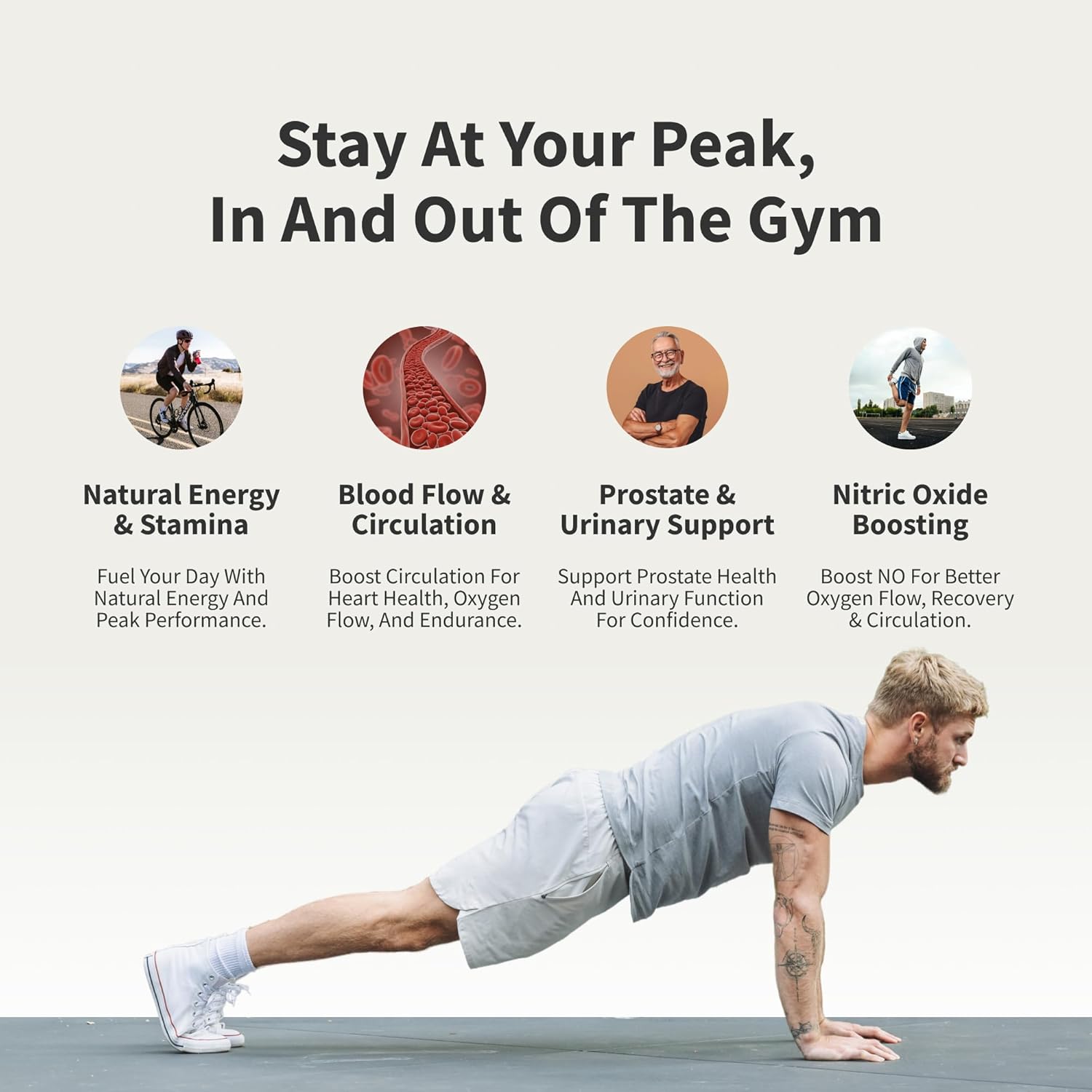 ZENOVARA™ PROSTATE HEALTH SUPPORT & NITRIC OXIDE BOOSTER BUNDLE