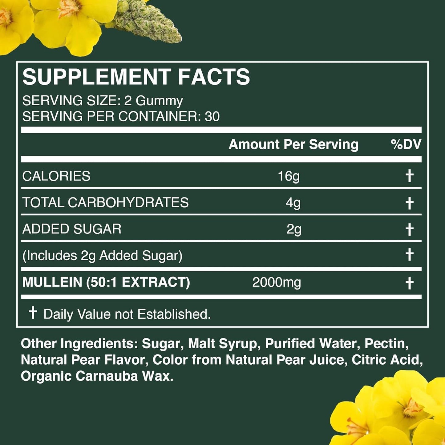 ZENOVARA™ MULLEIN GUMMIES