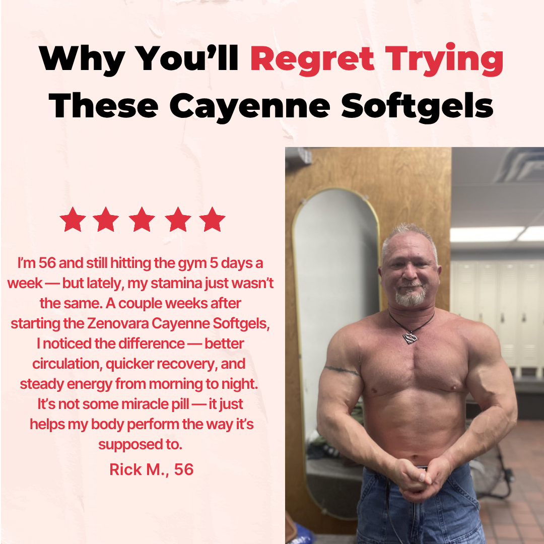 ZENOVARA™ CAYENNE PEPPER SOFTGELS