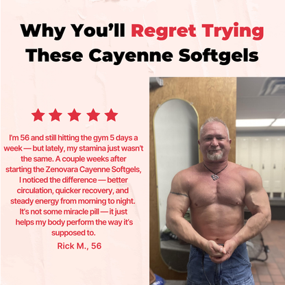 ZENOVARA™ CAYENNE PEPPER SOFTGELS