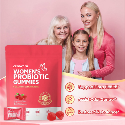 ZENOVARA® CRANBERRY WOMEN'S PROBIOTIC GUMMIES
