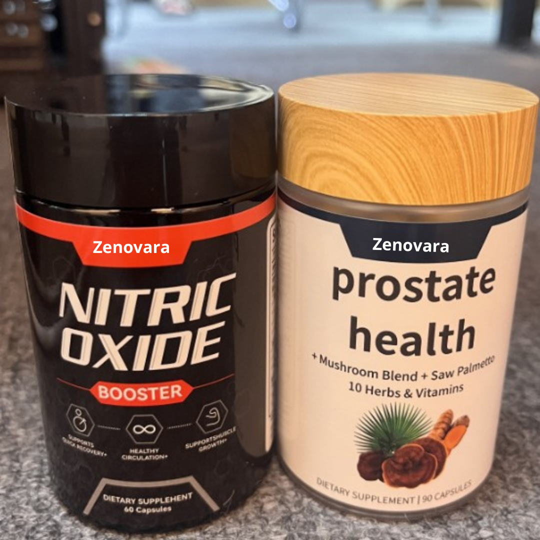 ZENOVARA™ PROSTATE HEALTH SUPPORT & NITRIC OXIDE BOOSTER BUNDLE