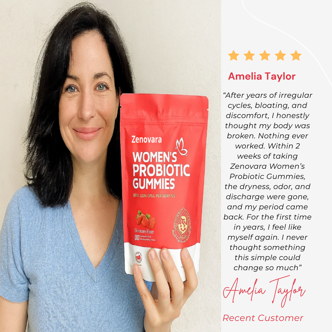 ZENOVARA® CRANBERRY WOMEN'S PROBIOTIC GUMMIES